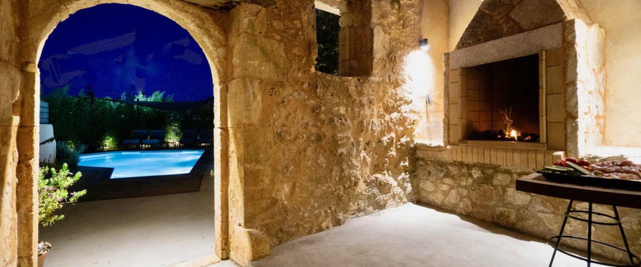Almyrida Sands Luxury Stone Villa Ξηροστέρνι Εξωτερικό φωτογραφία