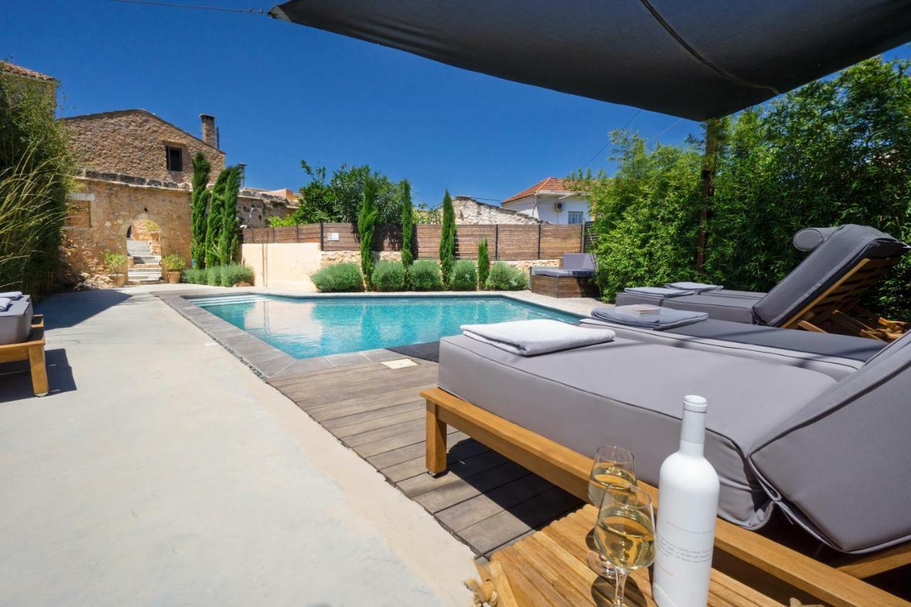 Almyrida Sands Luxury Stone Villa Ξηροστέρνι Εξωτερικό φωτογραφία